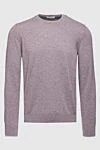 Gran Sasso Cashmere jumper gray for men - 100% cashmere. Country of origin: Italy. Care: specialized cleaning - photo 1