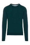 Cesare di Napoli Wool jumper green for men - 100% wool. Country of manufacture: Italy. Care: specialized cleaning - photo 1