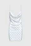 Giuseppe Di Morabito White polyester dress for women - zipper. crystal decorations. 100% polyester. Country of manufacture: Italy. Care: specialized cleaning - photo 1