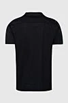 Black cotton T-shirt for men Limitato - print pattern. 100% cotton. Country of origin: Italy. Care: specialized cleaning - photo 6