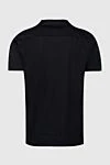 Black cotton T-shirt for men Limitato - print pattern. 100% cotton. Country of origin: Italy. Care: specialized cleaning - photo 6