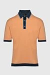 Stefano Ricci Трикотажное поло карамельного цвета с темно-синей отделкой
- Контрастная отделка. 55% шёлк, 45% хлопок. Пуговицы. Страна производитель: Италия. Уход: специализированная чистка - фото 1