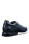 Exclusive alligator sneakers with contrasting soles
Bontoni - combined materials, contrast sole. 50% genuine leather, 50% crocodile skin. lacing. sole height 2cm. Country of origin: Italy. Care: specialized cleaning - photo 4
