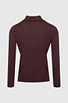 Cotton long sleeve polo brown for men Dalmine - Long sleeve. 100% cotton. Closure: Buttons. Country of manufacture: Italy. Care: specialized cleaning - photo 6