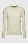 Dalmine Cotton jumper beige for men - 100% cotton. Country of origin: Italy. Care: specialized cleaning - photo 1