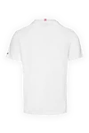 White cotton T-shirt for men MC2 Saint Barth - print. 100% cotton. Country of manufacture: Italy. Care: specialized cleaning - photo 6