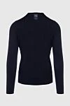 Stand-up jumper in wool and silk, black for men Billionaire - Brand logo. High collar stand. 80% wool, 20% silk. Country of manufacture: Italy. Care: specialized cleaning - photo 6