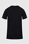 Philipp Plein Black cotton T-shirt for men - brand logo. 100% cotton. Country of manufacture: Italy. Care: specialized cleaning - photo 5