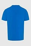 Cotton T-shirt blue for men MC2 Saint Barth - print. 100% cotton. Country of manufacture: Italy. Care: specialized cleaning - photo 6