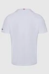 White cotton T-shirt for men MC2 Saint Barth - print. 100% cotton. Country of origin: Italy. Care: specialized cleaning - photo 6