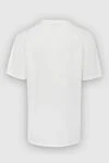 White cotton T-shirt for men MC2 Saint Barth - print. 100% cotton. Country of origin: Italy. Care: specialized cleaning - photo 6