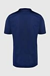 Cotton T-shirt blue for men Gran Sasso - 100% cotton. Country of manufacture: Italy. Care: specialized cleaning - photo 6