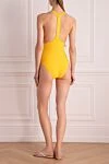 Купальник совместный из полиамида и лайкры желтый женский OYE Swimwear - 80% полиамид, 20% лайкра. молния. . Страна производитель: Италия. Уход: специализированная чистка - фото 4