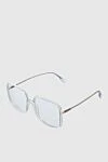 Dior White women's glasses with logo on the lens - logo on the lens. Additional: UV protection. plastic, metal. Country of origin: France. Care: specialized cleaning - photo 3