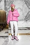 Костюм прогулочный из хлопка белый женский MSGM - Декор : логотип. 100% хлопок. кулиска. два боковых кармана . Капюшон: есть. Страна производитель: Италия. Уход: специализированная чистка - фото 8