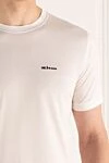 Kiton Мужская белая футболка из премиального хлопка с лаконичной фирменной деталью
- логотип. 100% хлопок. Страна производитель: Италия. Уход: специализированная чистка - фото 5