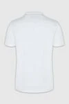 White cotton T-shirt for men Limitato - print pattern. 100% cotton. Country of origin: Italy. Care: specialized cleaning - photo 6