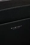 Givenchy Сумка из кожи черная женская - металлический логотип. натуральная кожа. молния. Страна производитель: Италия. Уход: специализированная чистка - фото 5