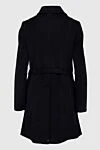 Women's black wool and cashmere coat Valentino - 90% wool, 10% cashmere. buttons, belt. two side pockets. Country of manufacture: Italy. Care: specialized cleaning - photo 6