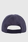 Wool and polyester cap blue for men Billionaire - Logo embroidery. 100% wool, 100% polyester. Country of manufacture: Italy. Care: specialized cleaning - photo 4