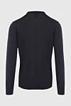 Black wool jumper for men Billionaire - 100% wool. Country of manufacture: Italy. Care: specialized cleaning - photo 6