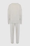 Walking suit made of cashmere gray for women Max&Moi - 100% cashmere. Closure: drawstring. Country of origin: France. Care: specialized cleaning - photo 6