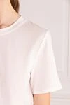 Zimmermann Белая футболка из мягкого хлопка с круглым вырезом и прямым силуэтом
- 100% хлопок. Страна производитель: Италия. Уход: специализированная чистка - фото 5
