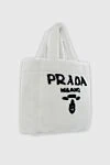 Prada White fur bag for women - logo. fur. latch. Country of manufacture: Italy. Care: specialized cleaning - photo 3