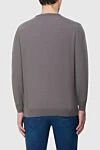 Brown wool jumper for men Cesare di Napoli - 100% wool. Country of manufacture: Italy. Care: specialized cleaning - photo 4