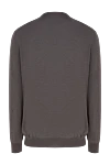 Brown wool jumper for men Cesare di Napoli - 100% wool. Country of manufacture: Italy. Care: specialized cleaning - photo 6