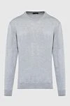 Cesare di Napoli Wool jumper gray for men - 100% wool. Country of manufacture: Italy. Care: specialized cleaning - photo 1