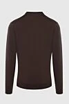 Brown wool jumper for men Cesare di Napoli - 100% wool. Country of manufacture: Italy. Care: specialized cleaning - photo 6