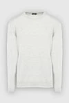 Cesare di Napoli White wool jumper for men - 100% wool. Country of manufacture: Italy. Care: specialized cleaning - photo 1