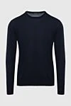 Cesare di Napoli Wool jumper blue for men - 100% wool. Country of manufacture: Italy. Care: specialized cleaning - photo 1