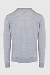 Cesare di Napoli Wool jumper gray for men - 100% wool. Country of manufacture: Italy. Care: specialized cleaning - photo 7