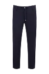 Jacob Cohen Men's blue cotton and elastane trousers - 88% cotton, 12% elastane. Fastener: zipper, button,. two side pockets, two back pockets. Country of manufacture: Italy. Care: specialized cleaning - photo 1