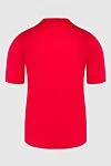 Red cotton T-shirt for men Zilli - logo. 100% cotton. Country of manufacture: Italy. Care: specialized cleaning - photo 6