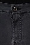 Graphite tapered jeans with a leather patch
Stefano Ricci - logo. 70% cotton, 28% polyester. Closure: button, zipper. Three side pockets, two back pockets. Country of origin: Italy. Care: specialized cleaning - photo 4