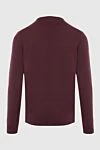 Cashmere jumper burgundy for men Malo - 100% cashmere. Country of origin: Italy. Care: specialized cleaning - photo 6