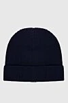 Gran Sasso Blue wool hat for men - 100% wool. Country of manufacture: Italy. Care: specialized cleaning - photo 1