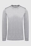 Gran Sasso Long sleeve cotton gray for men - 100% cotton. Country of manufacture: Italy. Care: specialized cleaning - photo 1