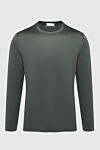 Gran Sasso Long sleeve cotton gray for men - 100% cotton. Country of manufacture: Italy. Care: specialized cleaning - photo 1