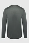 Long sleeve cotton gray for men Gran Sasso - 100% cotton. Country of manufacture: Italy. Care: specialized cleaning - photo 6