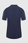 Brunello Cucinelli Футболка из хлопка синяя мужская - 100% хлопок. Страна производитель: Италия. Уход: специализированная чистка - фото 5