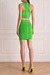 Жасыл түсті әйелдер костюмі юбкамен Herve Leger - Құрамы: 77% аудан, 22% нейлон, 1% спандекс. Жабу: найзағай. Шығарылған елі: Франция. Күтім: арнайы тазалау - фото 4