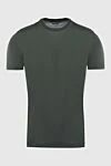 Tombolini Green cotton T-shirt for men - 100% cotton. Country of manufacture: Italy. Care: specialized cleaning - photo 1