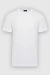 Tombolini White cotton T-shirt for men - 100% cotton. Country of manufacture: Italy. Care: specialized cleaning - photo 1