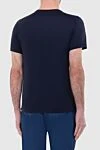 Tombolini Cotton T-shirt blue for men - 100% cotton. Country of manufacture: Italy. Care: specialized cleaning - photo 3