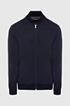 Brunello Cucinelli Кофта спортивная из хлопка тёмно синего цвета на молнии
- 94% хлопок, 6% полиамид. молния. карманы боковые. Страна производитель: Италия. Уход: специализированная чистка - фото 1