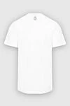 White cotton T-shirt for men Billionaire - print. 100% cotton. Country of manufacture: Italy. Care: specialized cleaning - photo 6